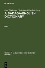 Seller image for A Badaga-English Dictionary for sale by moluna