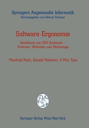 Seller image for Software-Ergonomie for sale by moluna