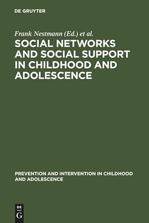 Seller image for Social Networks and Social Support in Childhood and Adolescence for sale by moluna