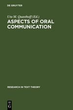 Seller image for Aspects of Oral Communication for sale by moluna