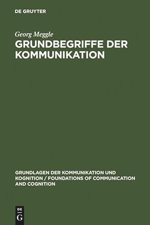 Seller image for Grundbegriffe der Kommunikation for sale by moluna