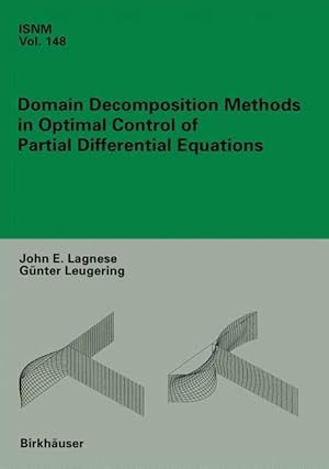 Immagine del venditore per Domain Decomposition Methods in Optimal Control of Partial Differential Equations venduto da moluna