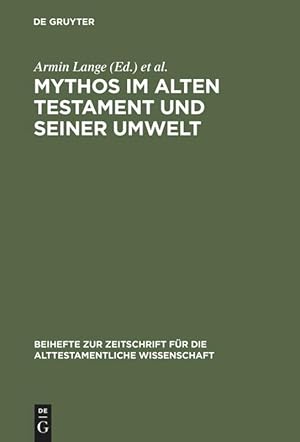 Immagine del venditore per Mythos im Alten Testament und seiner Umwelt venduto da moluna