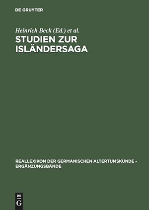 Image du vendeur pour Studien zur Islaendersaga mis en vente par moluna