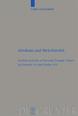 Seller image for Abraham and Melchizedek for sale by moluna