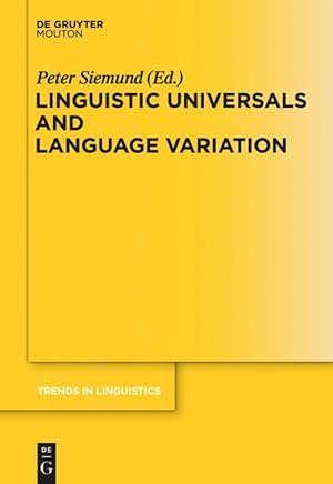 Image du vendeur pour Linguistic Universals and Language Variation mis en vente par moluna