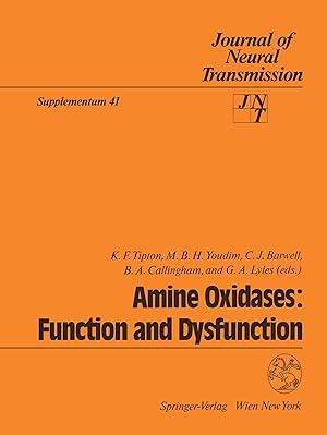 Seller image for Amine Oxidases: Function and Dysfunction for sale by moluna
