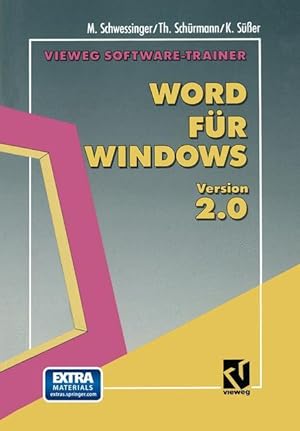 Immagine del venditore per Vieweg Software-Trainer Word fr Windows 2.0 venduto da moluna