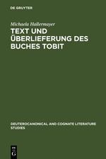 Seller image for Text und berlieferung des Buches Tobit for sale by moluna