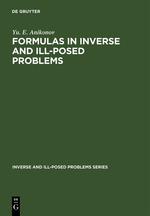 Seller image for Formulas in Inverse and Ill-Posed Problems for sale by moluna