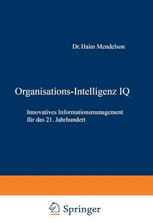 Imagen del vendedor de Organisations-Intelligenz IQ a la venta por moluna