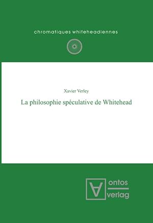 Bild des Verkufers fr La philosophie spculative de Whitehead zum Verkauf von moluna