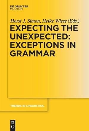 Bild des Verkufers fr Expecting the Unexpected: Exceptions in Grammar zum Verkauf von moluna