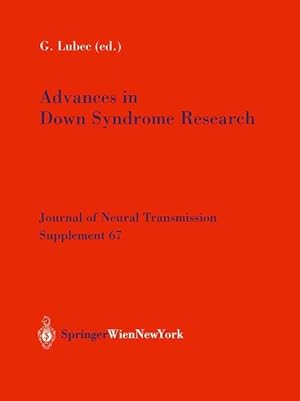 Seller image for Advances in Down Syndrome Research for sale by moluna