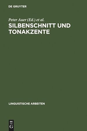 Seller image for Silbenschnitt und Tonakzente for sale by moluna