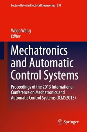 Bild des Verkufers fr Mechatronics and Automatic Control Systems zum Verkauf von moluna