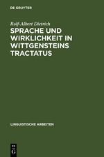 Bild des Verkufers fr Sprache und Wirklichkeit in Wittgensteins Tractatus zum Verkauf von moluna