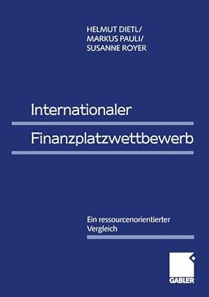 Seller image for Internationaler Finanzplatzwettbewerb for sale by moluna