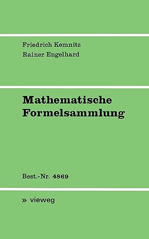 Seller image for Mathematische Formelsammlung for sale by moluna