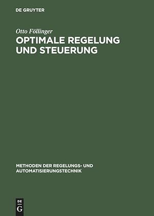 Seller image for Optimale Regelung und Steuerung for sale by moluna