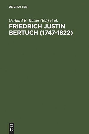 Seller image for Friedrich Justin Bertuch (1747-1822) for sale by moluna