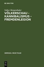 Imagen del vendedor de Voelkerschau - Kannibalismus - Fremdenlegion a la venta por moluna