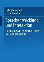 Seller image for Sprachentwicklung und Interaktion for sale by moluna