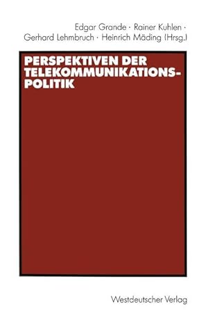 Seller image for Perspektiven der Telekommunikationspolitik for sale by moluna