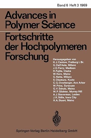 Bild des Verkufers fr Fortschritte der Hochpolymeren-Forschung zum Verkauf von moluna