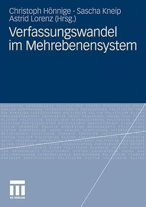 Seller image for Verfassungswandel im Mehrebenensystem for sale by moluna