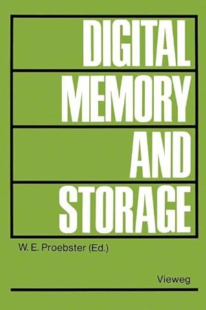 Bild des Verkufers fr Digital Memory and Storage zum Verkauf von moluna