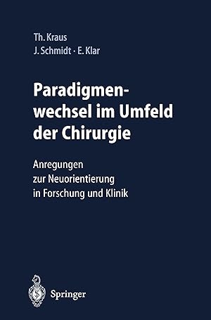 Immagine del venditore per Paradigmenwechsel im Umfeld der Chirurgie venduto da moluna