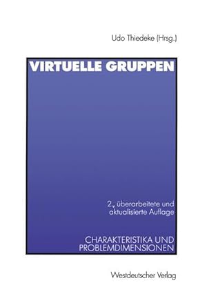 Seller image for Virtuelle Gruppen for sale by moluna