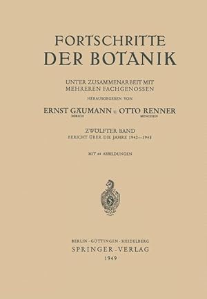 Seller image for Fortschritte der Botanik for sale by moluna