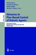 Bild des Verkufers fr Advances in Plan-Based Control of Robotic Agents zum Verkauf von moluna