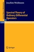 Immagine del venditore per Spectral Theory of Ordinary Differential Operators venduto da moluna