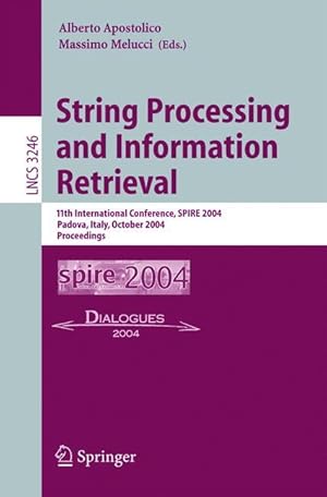 Seller image for String Processing and Information Retrieval for sale by moluna