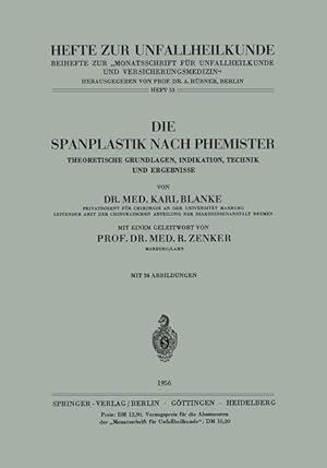 Seller image for Die Spanplastik nach Phemister for sale by moluna