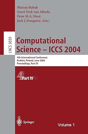 Seller image for Computational Science - ICCS 2004 for sale by moluna