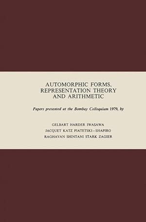 Seller image for Automorphic Forms, Representation Theory and Arithmetic for sale by moluna