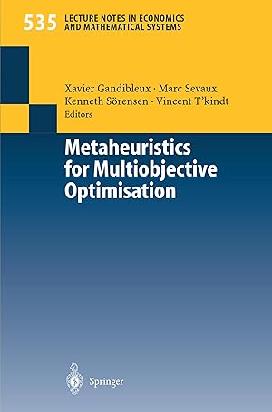 Seller image for Metaheuristics for Multiobjective Optimisation for sale by moluna