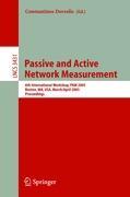 Seller image for Passive and Active Network Measurement for sale by moluna
