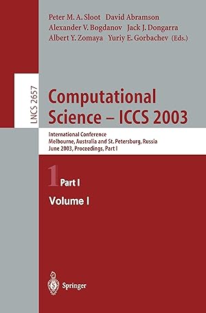 Seller image for Computational Science - ICCS 2003 for sale by moluna