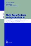Seller image for Multi-Agent Systems and Applications III for sale by moluna