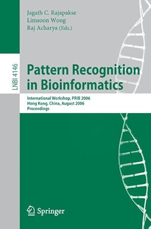 Bild des Verkufers fr Pattern Recognition in Bioinformatics zum Verkauf von moluna