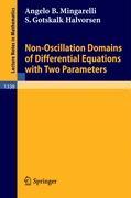 Seller image for Non-Oscillation Domains of Differential Equations with Two Parameters for sale by moluna