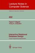 Seller image for Interactive Relational Database Design for sale by moluna