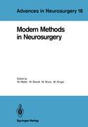 Bild des Verkufers fr Modern Methods in Neurosurgery zum Verkauf von moluna