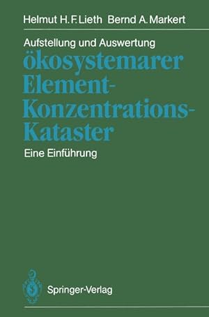 Seller image for Aufstellung und Auswertung oekosystemarer Element-Konzentrations-Kataster for sale by moluna