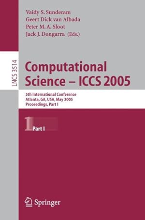 Seller image for Computational Science -- ICCS 2005 for sale by moluna